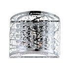 ET2 Lighting Inca E21302-10PC Chrome poli Applique murale d'extérieur LED