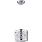 ET2 Lighting E21306-10PC-BUL Inca 1-Lumière 2.9W Chrome poli Suspendu