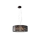 ET2 Lighting E21308-10BZ-BUL Inca 9-Lumières 36W Bronze Suspendu