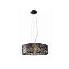 ET2 Lighting E21308-10BZ Inca 9-Lumières Bronze Suspendu