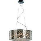 ET2 Lighting E21308-10PC Inca 9-Lumières Chrome poli Suspendu