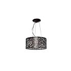 ET2 Lighting E21309-10BZ-BUL Inca 7-Lumières 28W Bronze Suspendu