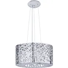 ET2 Lighting E21309-10PC-BUL Inca 7-Lumières 28W Chrome poli Suspendu