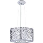 ET2 Lighting E21309-10PC-BUL Inca 7-Lumières 28W Chrome poli Suspendu