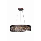 ET2 Lighting E21310-10BZ-BUL Inca 9-Lumières 36W Bronze Suspendu