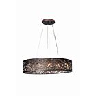 ET2 Lighting E21310-10BZ Inca 9-Lumières 360W Bronze Suspendu