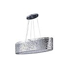 ET2 Lighting E21310-10PC-BUL Inca 9-Lumières 36W Chrome poli Suspendu