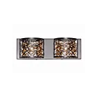 ET2 Lighting Inca E21315-10BZ 2-Lumières Bronze Vanité