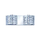 ET2 Lighting Inca E21315-10PC 2-Lumières Chrome poli Vanité