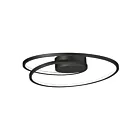 ET2 Lighting Cycle E21320-BK 1-Lumière 53W Noir Plafonnier LED