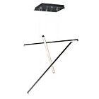 ET2 Lighting E21373-BK Hover 3-Lumières 54W Noir Suspendu