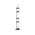 ET2 Lighting Syndicate E21389-18BK 5-Lumières Noir 45W Lampe sur pied LED