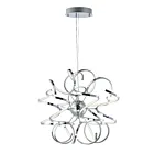 ET2 Lighting E21411-PC Chaos 1-Lumière 69W Chrome poli Suspendu