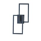 ET2 Lighting Traverse E21511-BK Noir 31W Lanterne murale d'extérieur