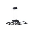 ET2 Lighting E21515-BK Traverse LED 1-Lumière 80W Noir Suspendu