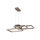 ET2 Lighting E21515-CHP Traverse LED 1-Lumière 80W Champagne Suspendu