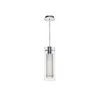 ET2 Lighting E22000-10 Frost 1-Lumière 50W Chrome poli Suspendu