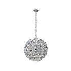 ET2 Lighting E22094-28 Fiori 20-Lumières 800W Chrome poli Suspendu