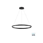 ET2 Lighting E22726-BK Groove WiZ 1-Lumière 35W Noir Suspendu