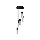 ET2 Lighting E22765-89BZ Fizz III 5-Lumières 37.5W Bronze Suspendu