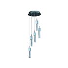 ET2 Lighting E22765-89PC Fizz III 5-Lumières 37.5W Chrome poli Suspendu