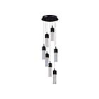 ET2 Lighting E22767-89BZ Fizz III 7-Lumières 52.5W Bronze Suspendu