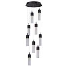 ET2 Lighting E22769-89BZ Fizz III 9-Lumières 67.5W Bronze Suspendu