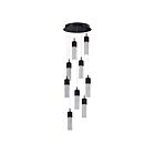 ET2 Lighting E22769-89BZ Fizz III 9-Lumières 67.5W Bronze Suspendu