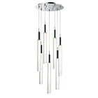ET2 Lighting E22877-91PC Big Fizz 7-Lumières 56W Chrome poli Suspendu