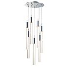 ET2 Lighting E22877-91PC Big Fizz 7-Lumières 56W Chrome poli Suspendu