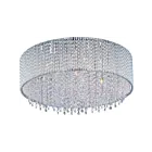 ET2 Lighting Spiral E23133-10PC 7-Lumières 28W Chrome poli Plafonnier LED