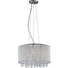 ET2 Lighting E23135-10PC Spiral 7-Lumières 280W Chrome poli Suspendu