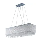 ET2 Lighting E23146-10PC Spiral 9-Lumières 36W Chrome poli Suspendu