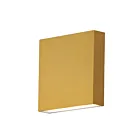 ET2 Lighting Brik E23214-NAB Laiton naturel vieilli 10W Lanterne murale d'extérieur