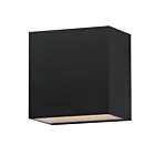 ET2 Lighting Blok E23218-BK Noir 24W Lanterne murale d'extérieur