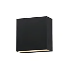 ET2 Lighting Cubed E23224-BK Noir 20W Lanterne murale d'extérieur