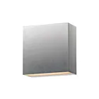 ET2 Lighting Cubed E23224-SA Aluminium satiné 20W Lanterne murale d'extérieur