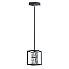 ET2 Lighting E23301-20BK Zephyr 1-Lumière 6.5W Noir Suspendu