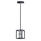 ET2 Lighting E23301-20BK Zephyr 1-Lumière 6.5W Noir Suspendu