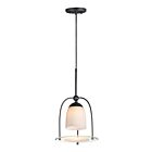 ET2 Lighting E23332-92BK Focal Point 1-Lumière 8W Noir Suspendu