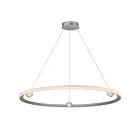 ET2 Lighting E23514-AL Nodes 1-Lumière 50W Aluminium brossé Suspendu