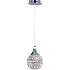 ET2 Lighting E24023-20PC Brilliant 1-Lumière 40W Chrome poli Suspendu