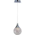 ET2 Lighting E24023-20PC Brilliant 1-Lumière 40W Chrome poli Suspendu