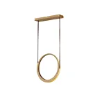 ET2 Lighting E24081-NAB Tether 1-Lumière 24.5W Laiton naturel vieilli Suspendu