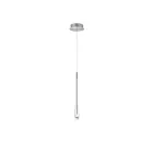 ET2 Lighting E24211-122SN Stillo 1-Lumière 1.5W Nickel satiné Suspendu