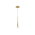 ET2 Lighting E24221-122GLD Pierce 1-Lumière 3W Or Suspendu