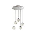 ET2 Lighting E24264-91PC Orb II 5-Lumières 25W Chrome poli Suspendu