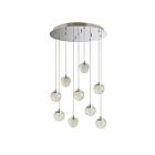 ET2 Lighting E24269-91PC Orb II 9-Lumières 45W Chrome poli Suspendu