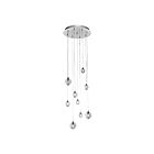 ET2 Lighting E24506-91PC Harmony 9-Lumières 13.5W Chrome poli Suspendu