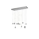 ET2 Lighting E24507-91PC Harmony 10-Lumières 15W Chrome poli Suspendu